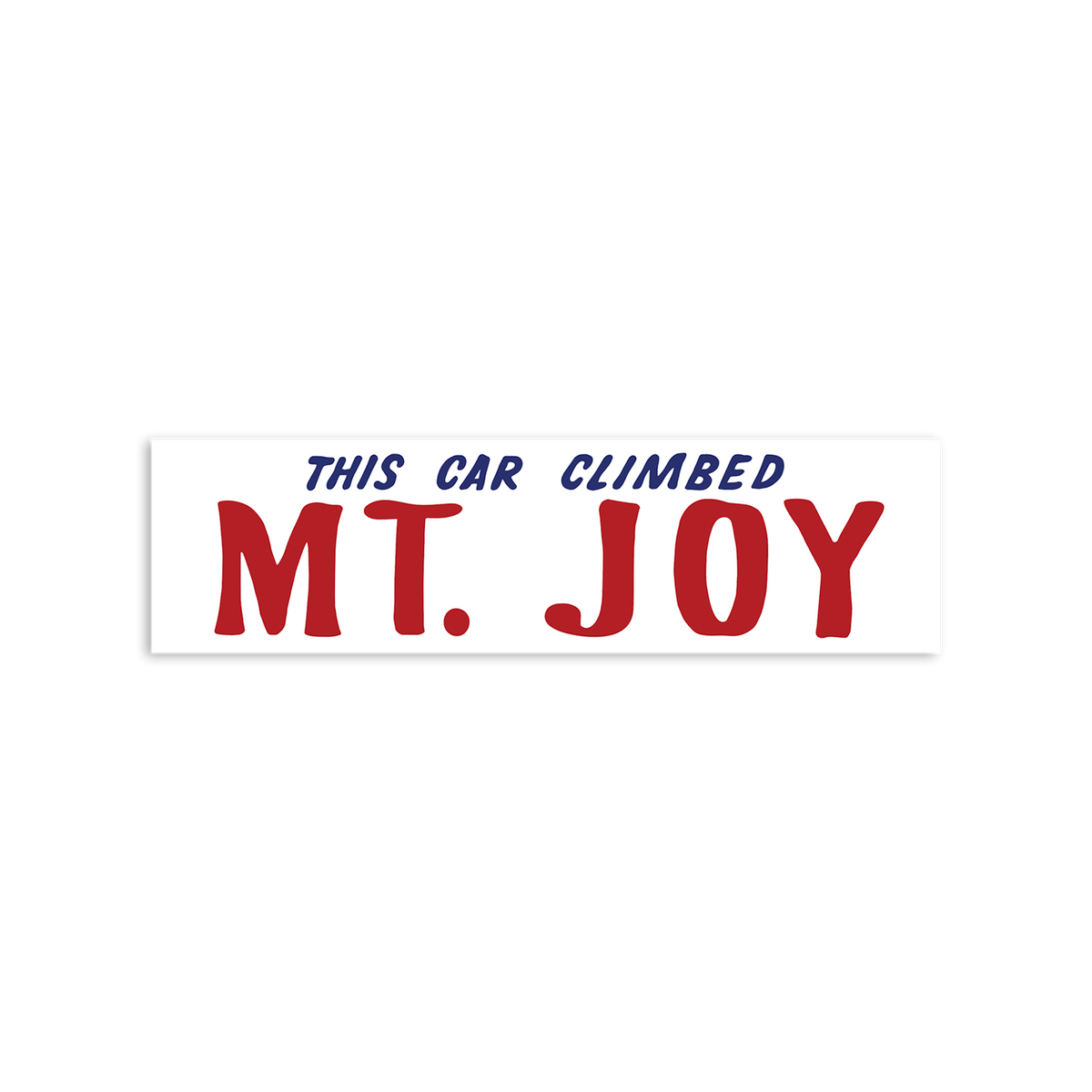 Mt. Joy Bumper Sticker - image 1
