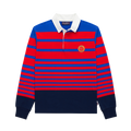 Rowing Blazers x Mt. Joy Rugby Scarlet Stripe