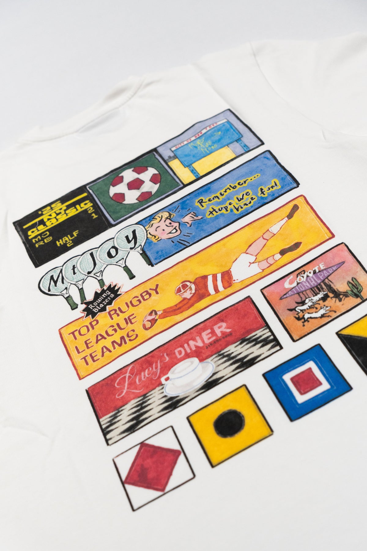 Rowing Blazers x Mt. Joy White Tee - image 3