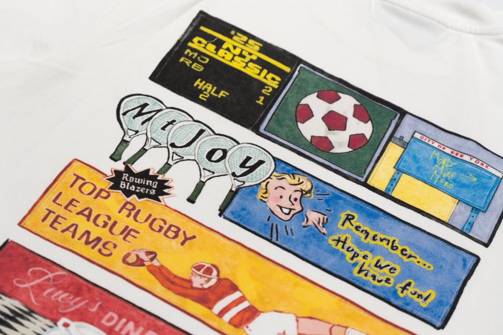 Rowing Blazers x Mt. Joy White Tee - image 4
