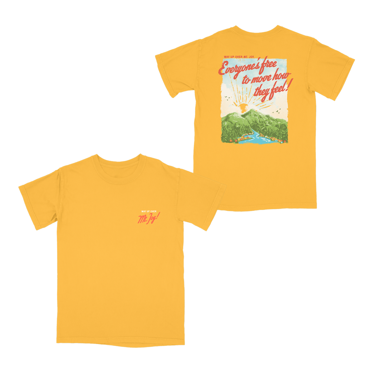 Way Up Over Mt. Joy T-shirt