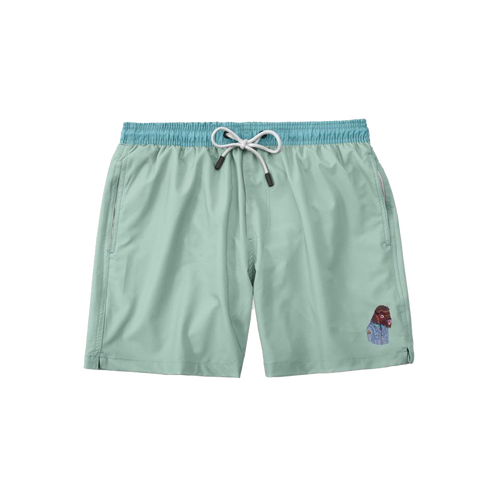 Bison Swim Trunks (Baja Llama Collab) - image 1