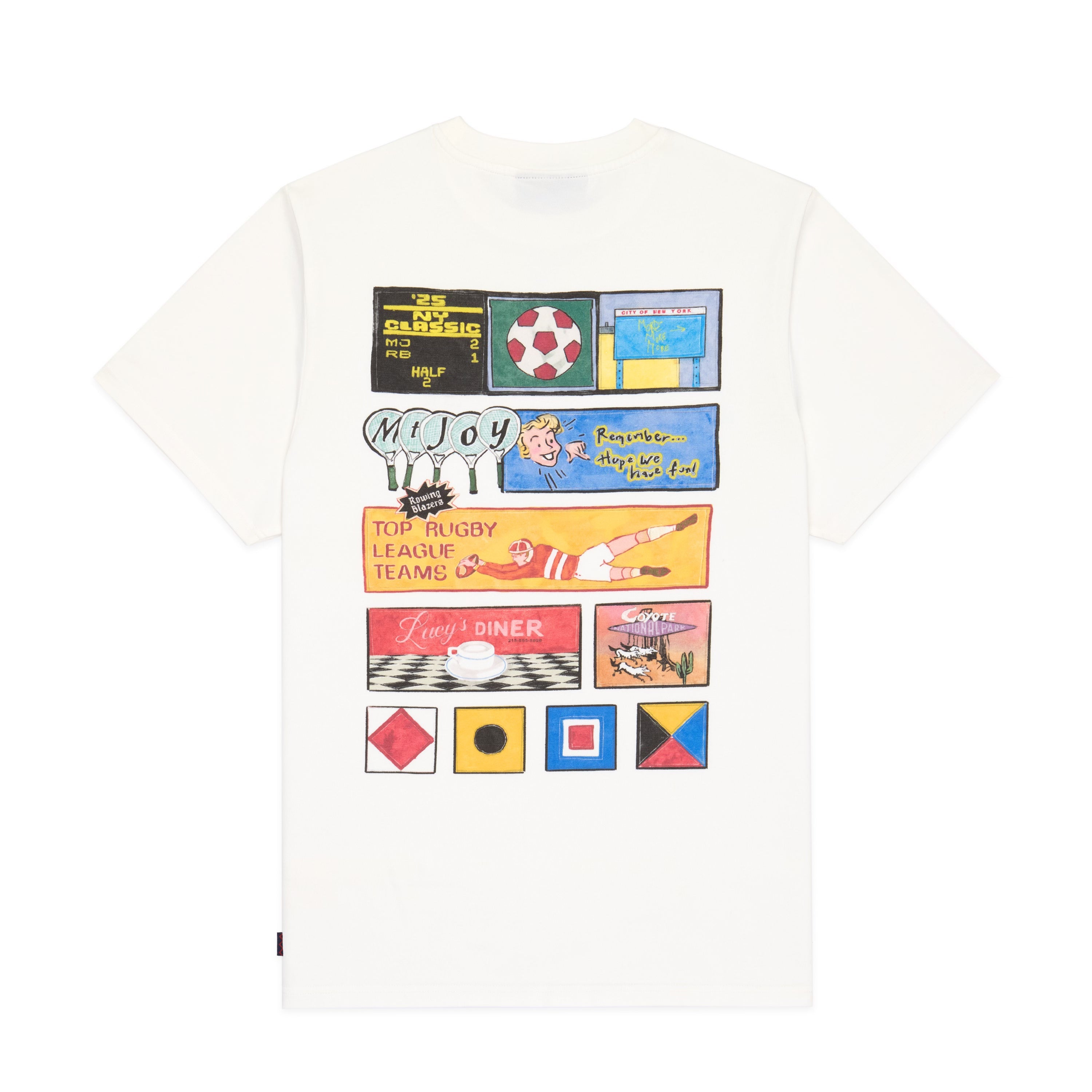 Rowing Blazers x Mt. Joy White Tee - image 2