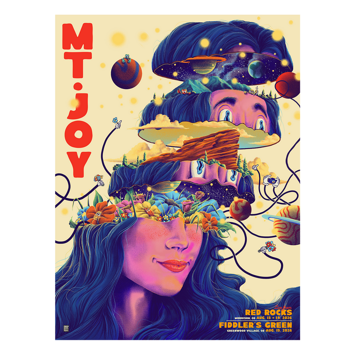 Red Rocks & Fiddler's Green 2026 Poster