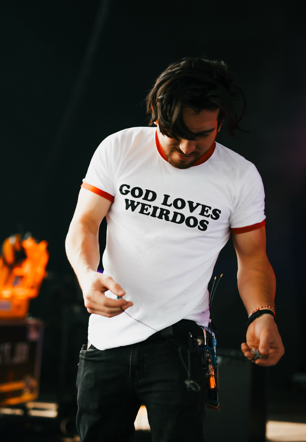 God Loves Weirdos Tee - image 2