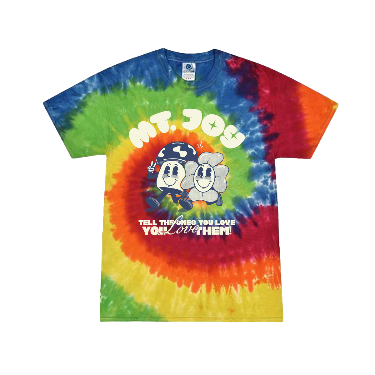 Silver Lining Tie-Dye Kids Tee - image 1