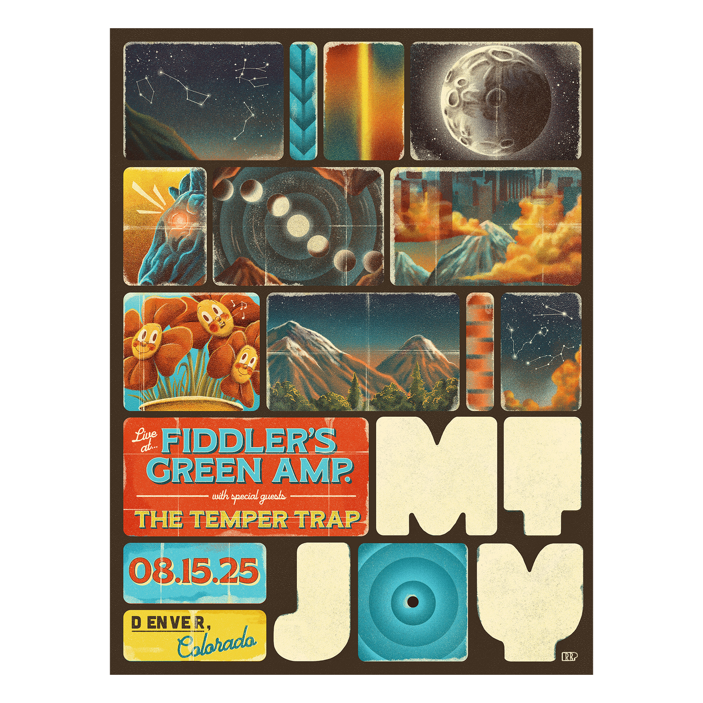 Fiddler’s Green Amphitheatre Poster 2025 - image 1