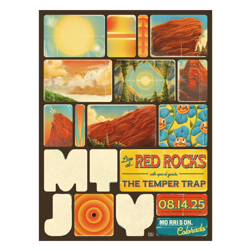 Red Rocks Amphitheatre Poster 2025 - image 1