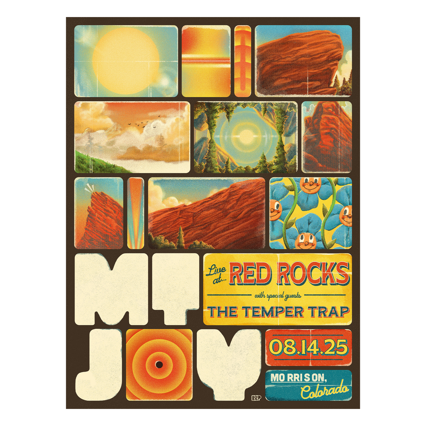 Red Rocks Amphitheatre Poster 2025 - image 1