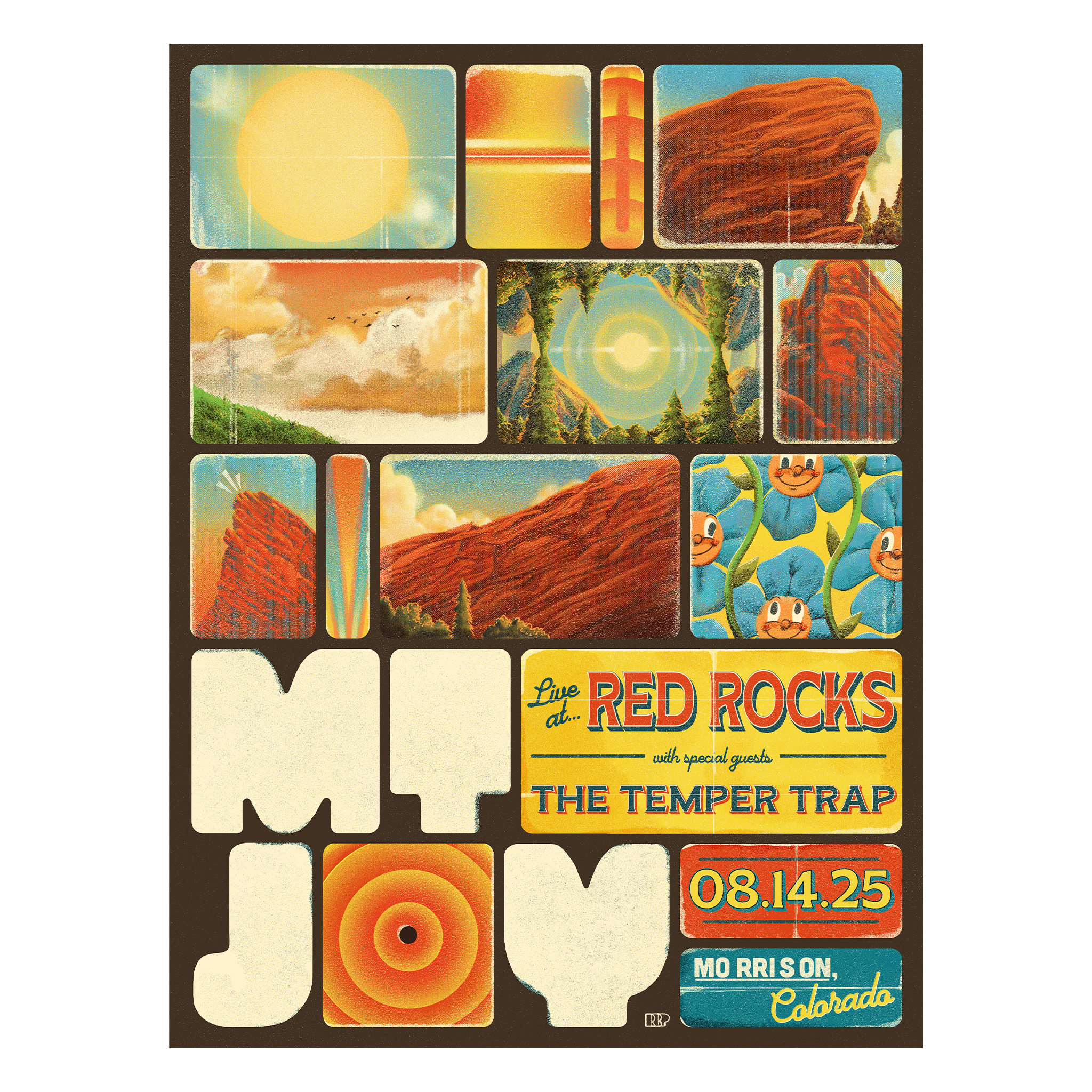 Red Rocks Amphitheatre Poster 2025 - image 1
