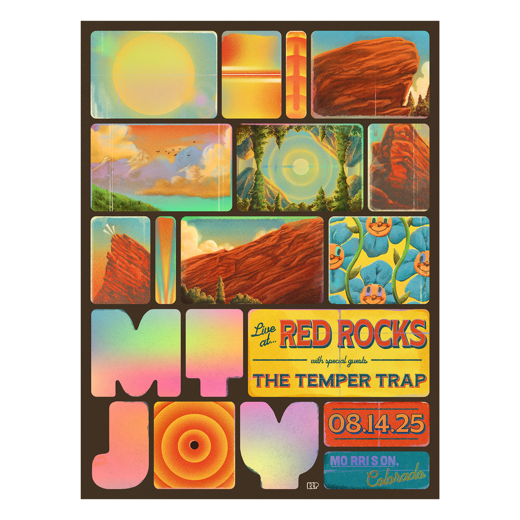 Red Rocks Amphitheatre Poster 2025 - image 2