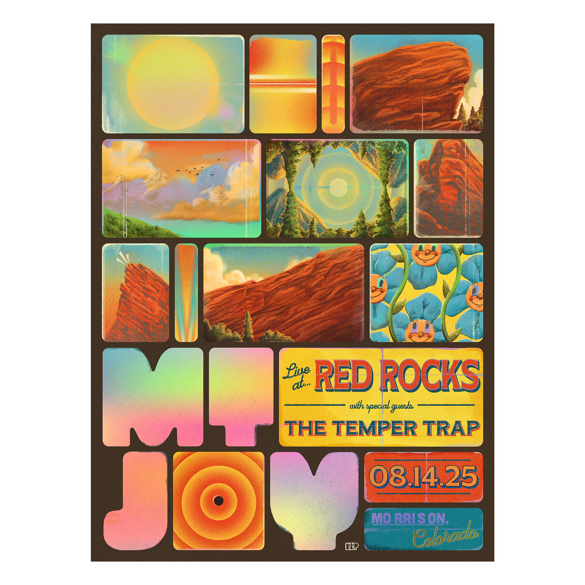 Red Rocks Amphitheatre Poster 2025 - image 2