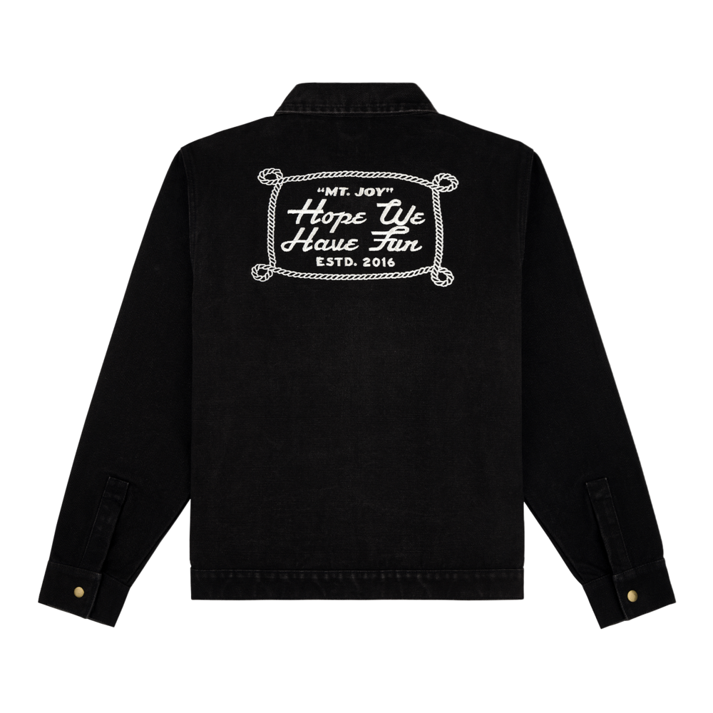 Dinner Service x Mt. Joy jacket, embroidered back