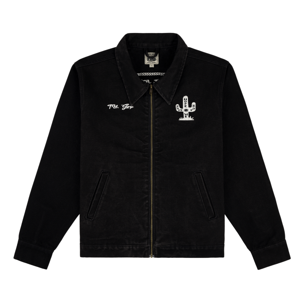 Dinner Service x Mt. Joy jacket, front